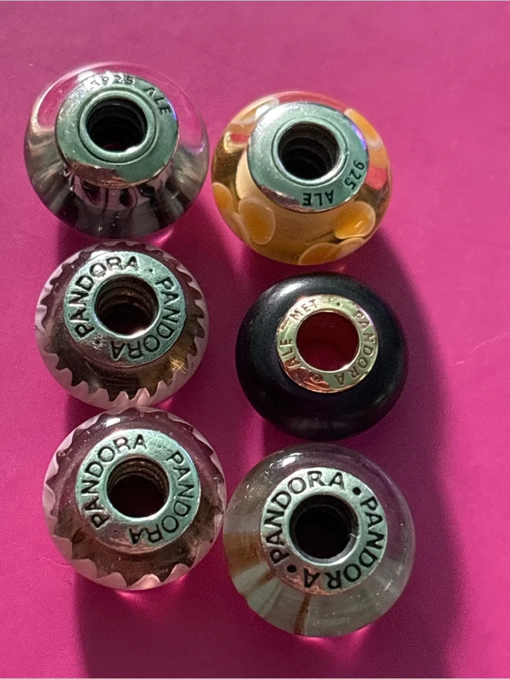 Pandora glass bead